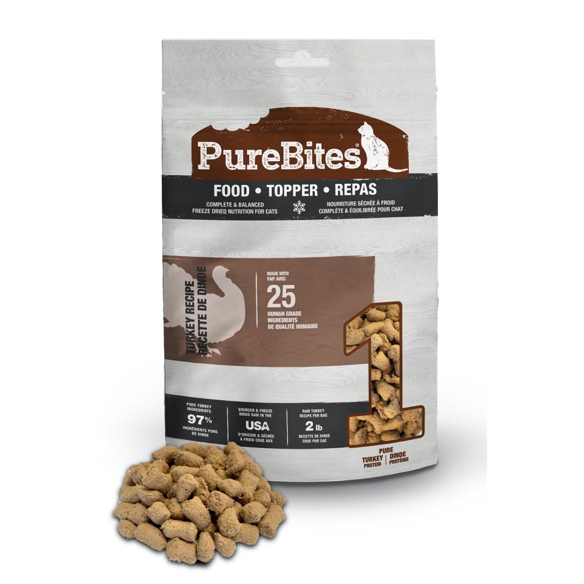 PureBites Food and Topper for cats