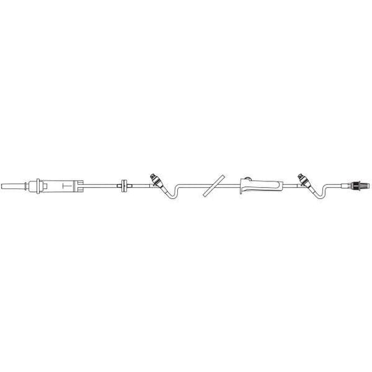 Continu-Flo 10 Drops IV Set 2 Ports