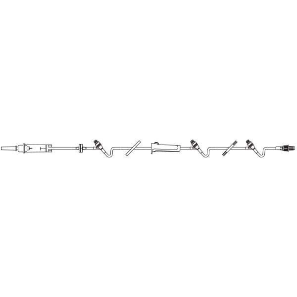 Continu-Flo 60 Drops IV Set 3 Ports