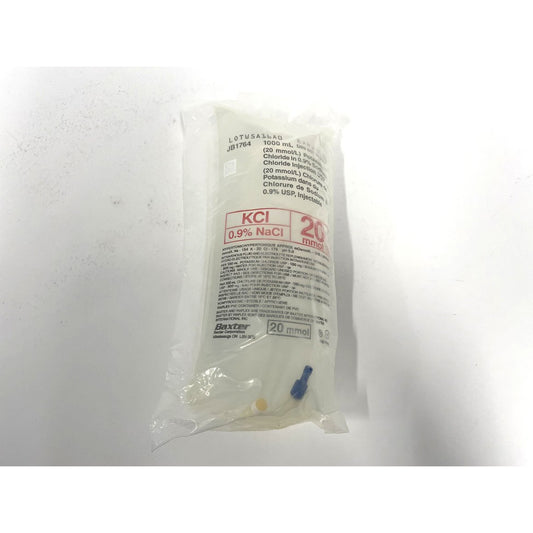 Potassium Chloride (KCl) in 0.9% Sodium Chloride (NaCl) Injectable Solution