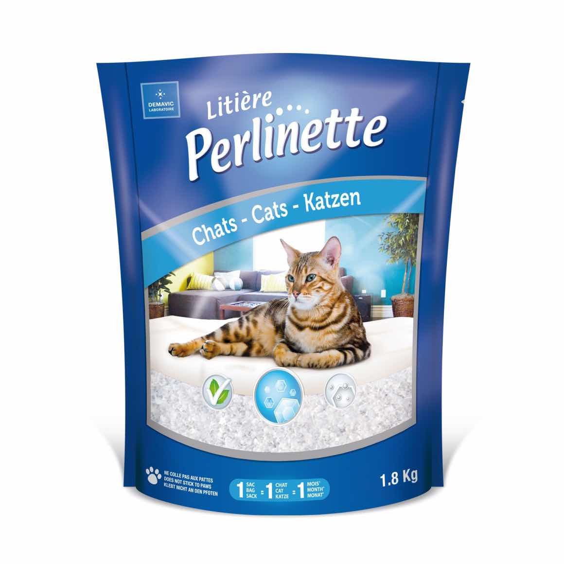 Perlinette litter for cats