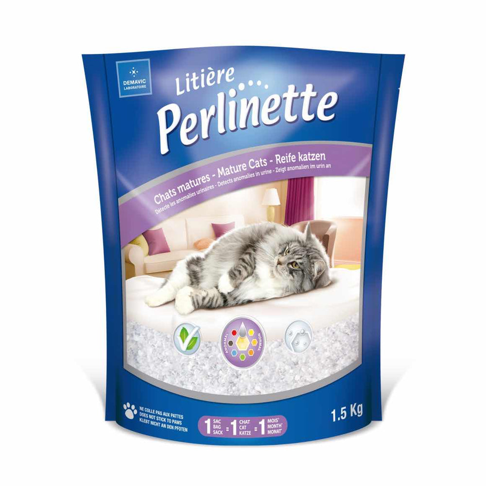 Perlinette litter for mature cats