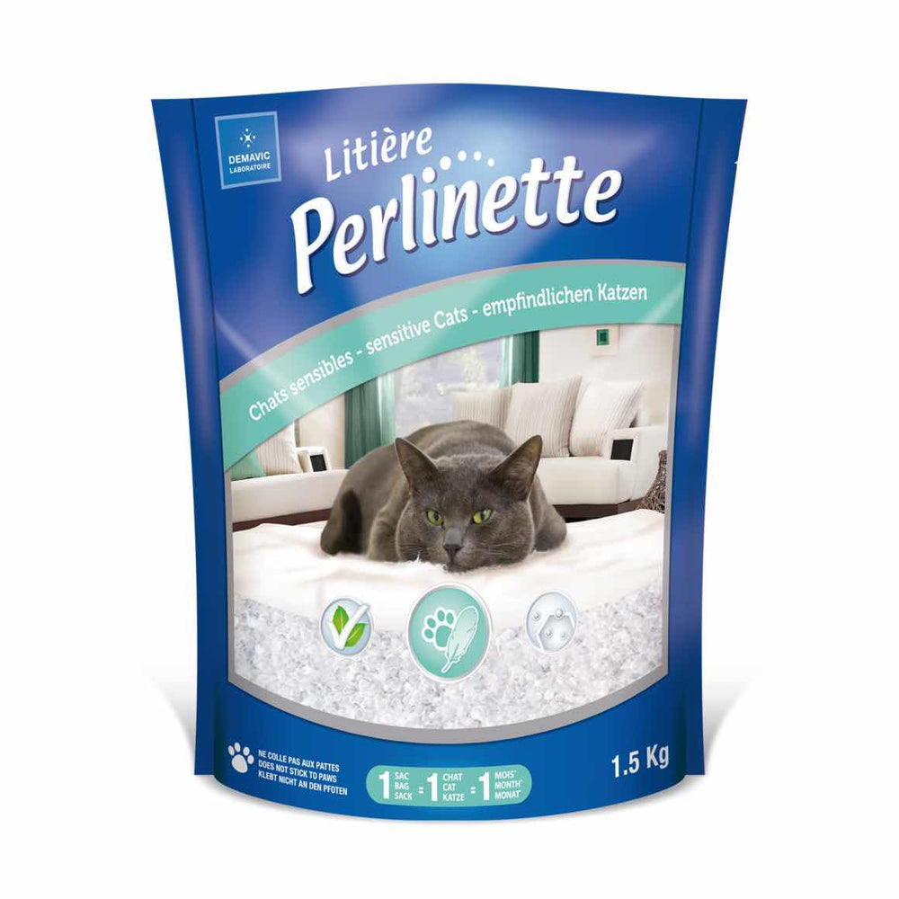 Perlinette litter for sensitive cats