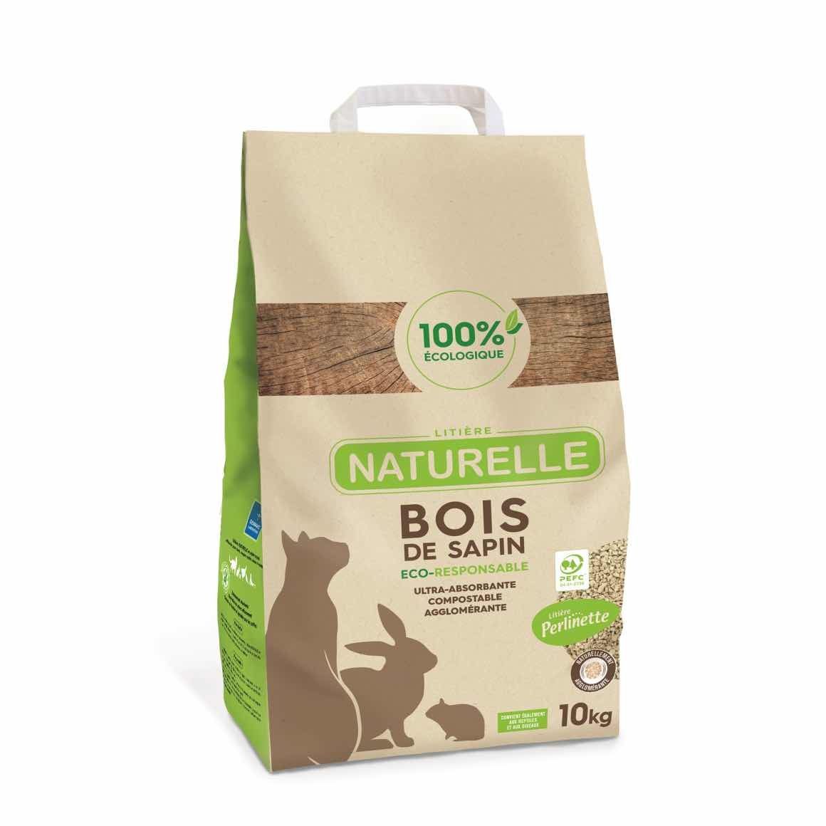 Perlinette fir wood litter