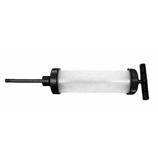 Reusable plastic syringe