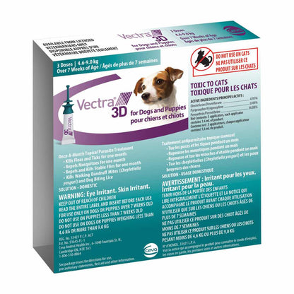 Vectra 3D for dogs and puppies
