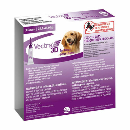 Vectra 3D for dogs and puppies