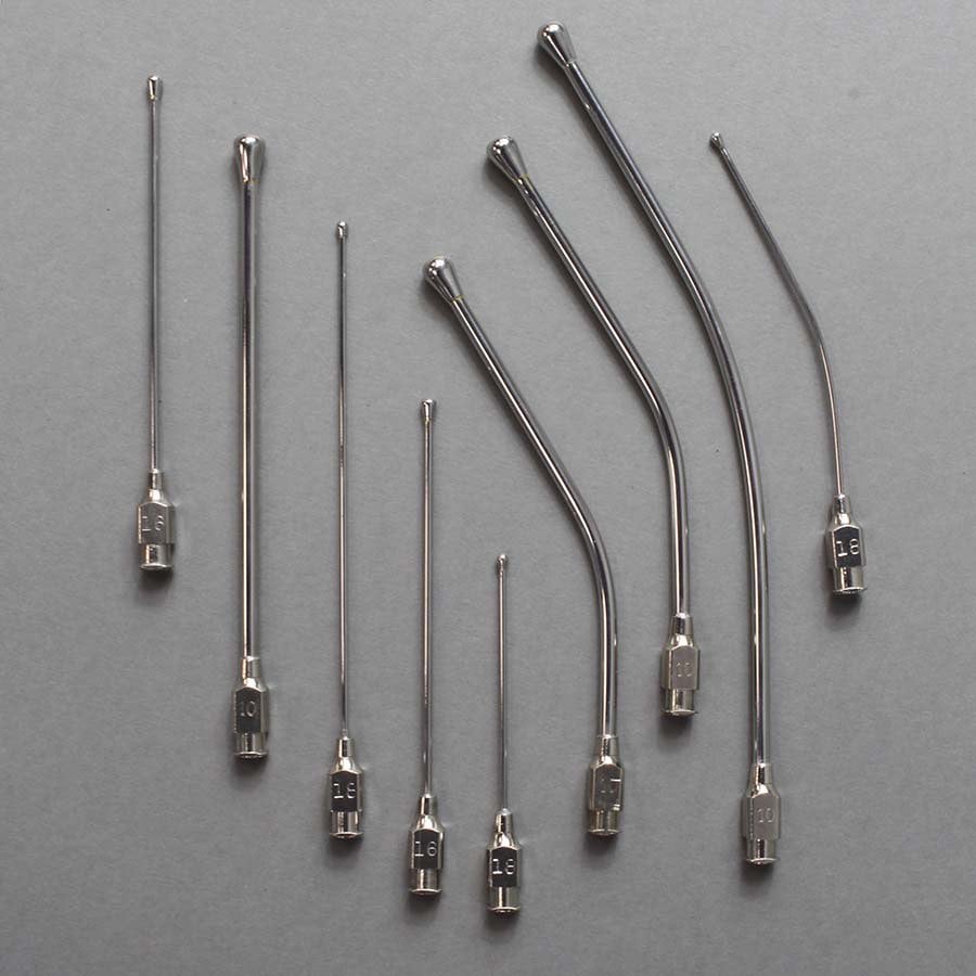 Feeding/Dosing needle curved 2.4 mm tip size