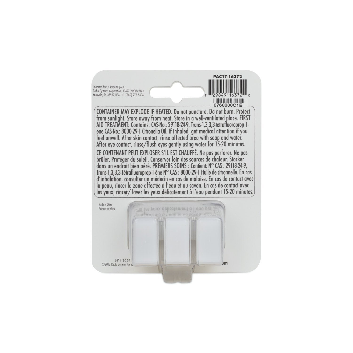 Spray Control citronella refill