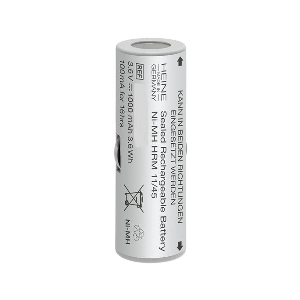 NiMH battery for ophtalmoscope handles and heads