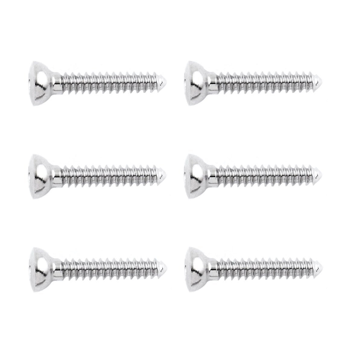Cortical bone screws