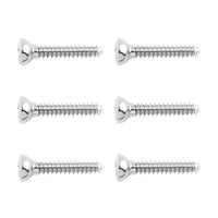Cortical bone screws