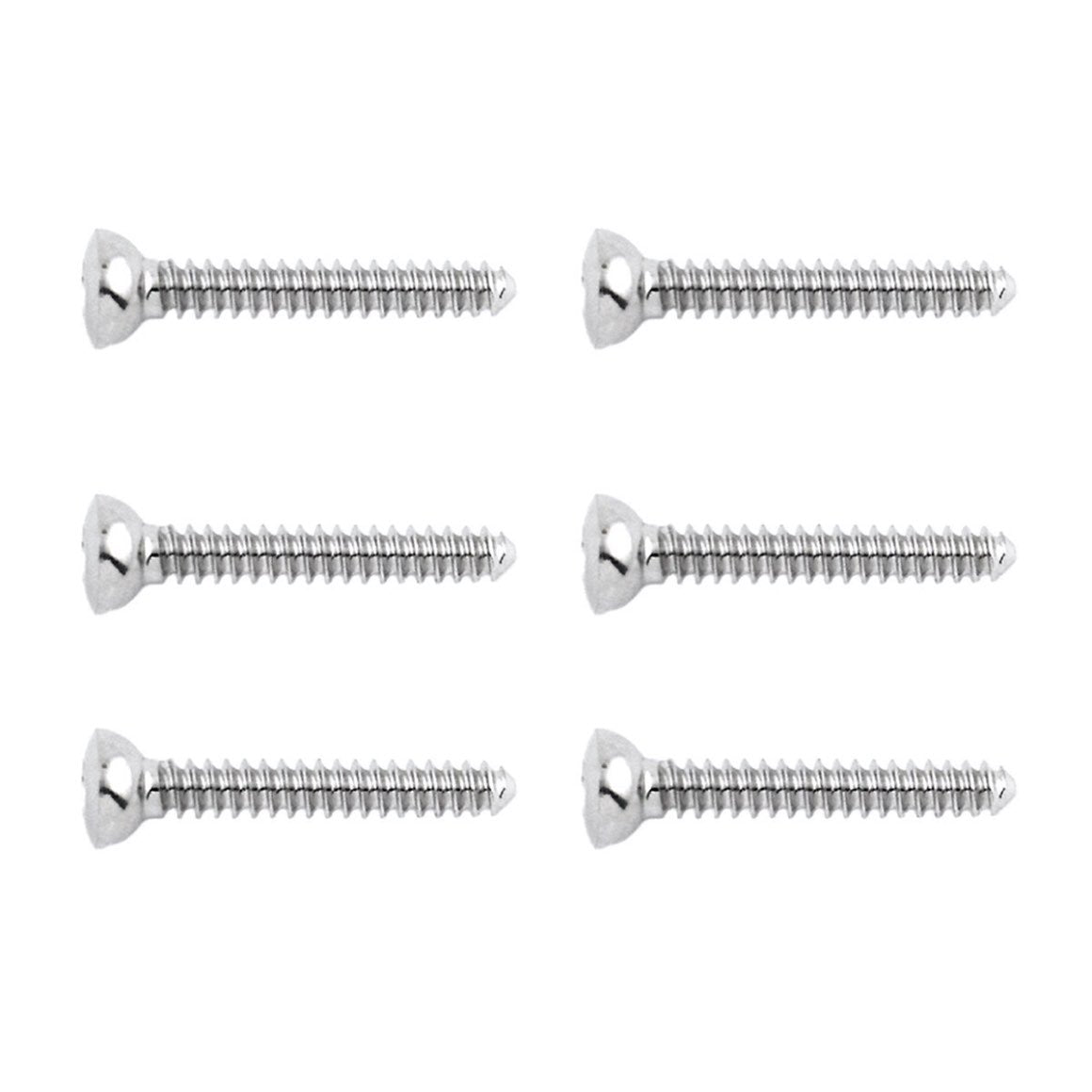 Cortical bone screws