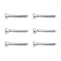 Cortical bone screws