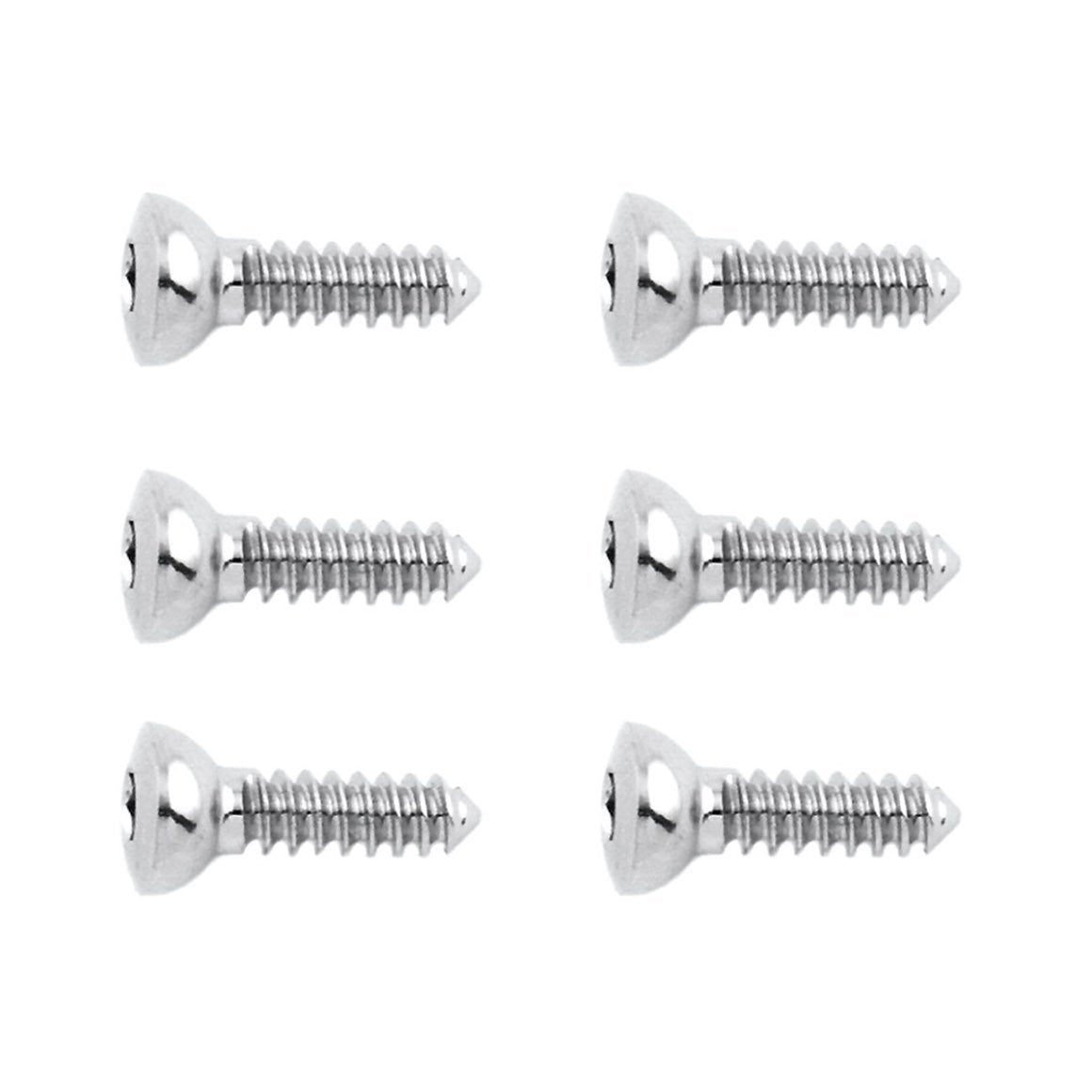 Cortical bone screws