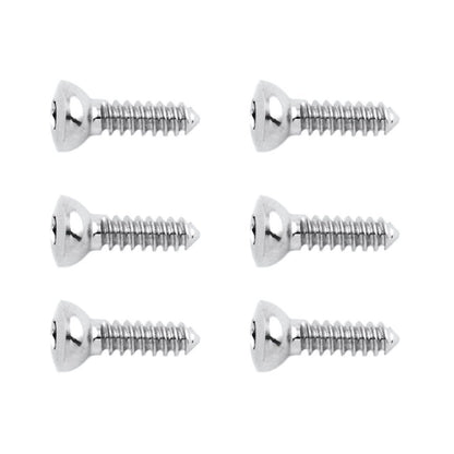 Cortical bone screws