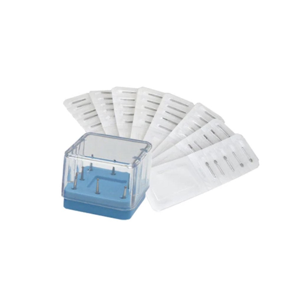 Dental bur kit for dog with block