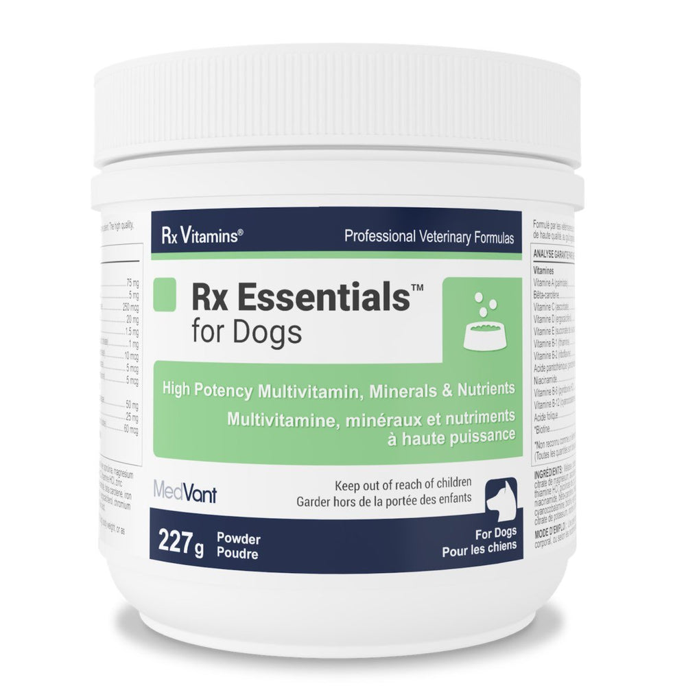 Pet Rx Rx Essentials for Dogs Vitamin & Mineral Powder – Vet-Formulated Dog ...