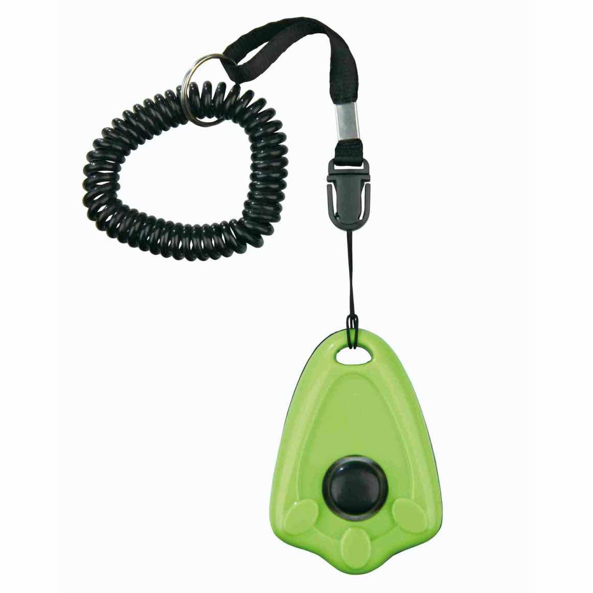 Clicker with quick fastener