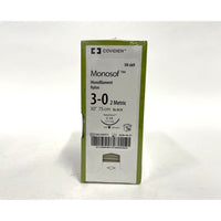 Monosof suture 3/0 with 3/8 circle needle (30 in)