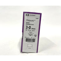 Polysorb suture 3/0 with 3/8 circle needle (30 in)