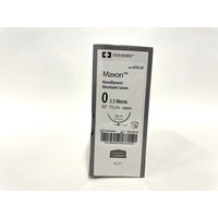 Maxon suture 0 with 1/2 circle needle (30 in)