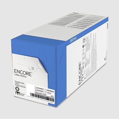 Glove surgical latex ENCORE Ortho powder free