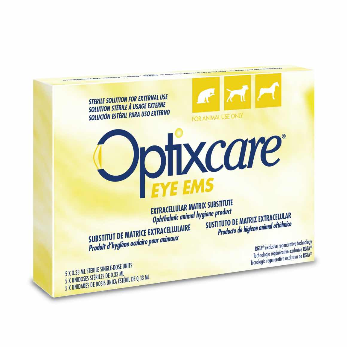 Optixcare Eye EMS for Animals – Preservative-Free Corneal Healing ...