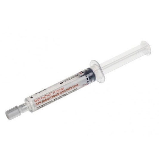 PosiFlush sterile NaCl prefilled syringes