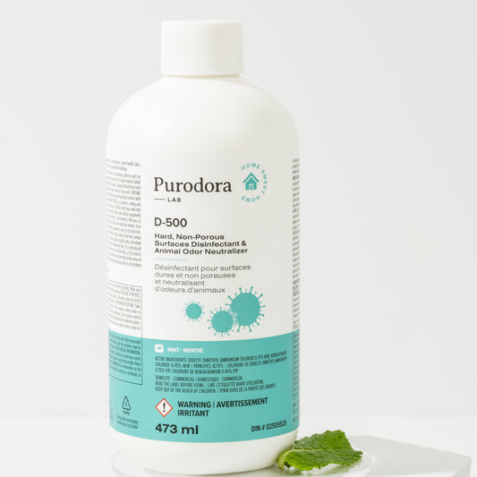 D-500 Hard surfaces disinfectant & animal odor neutralizer