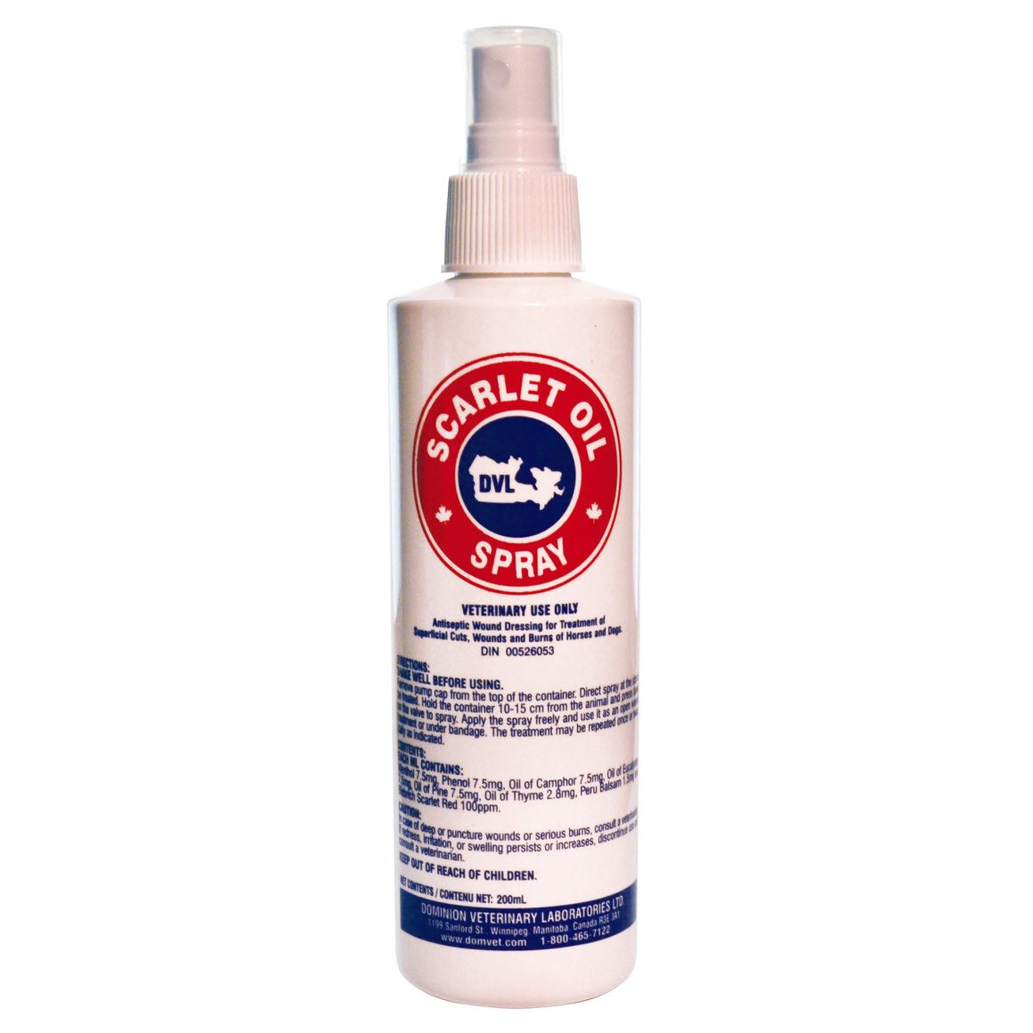 Scarlet oil spray