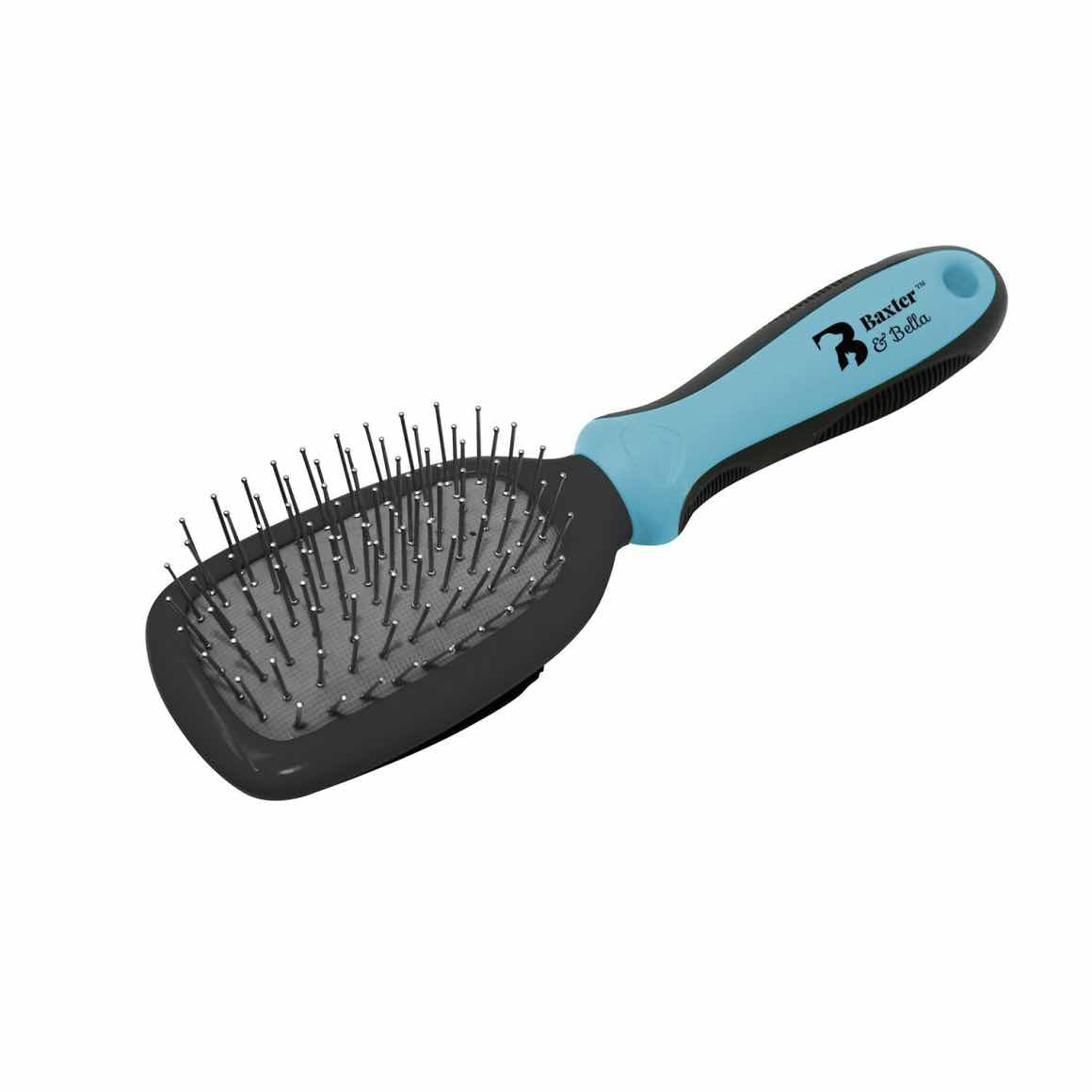Long hair pin brush