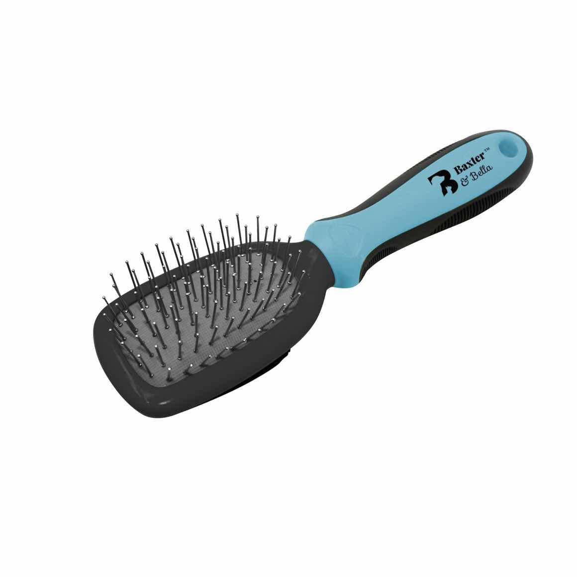 Long hair pin brush