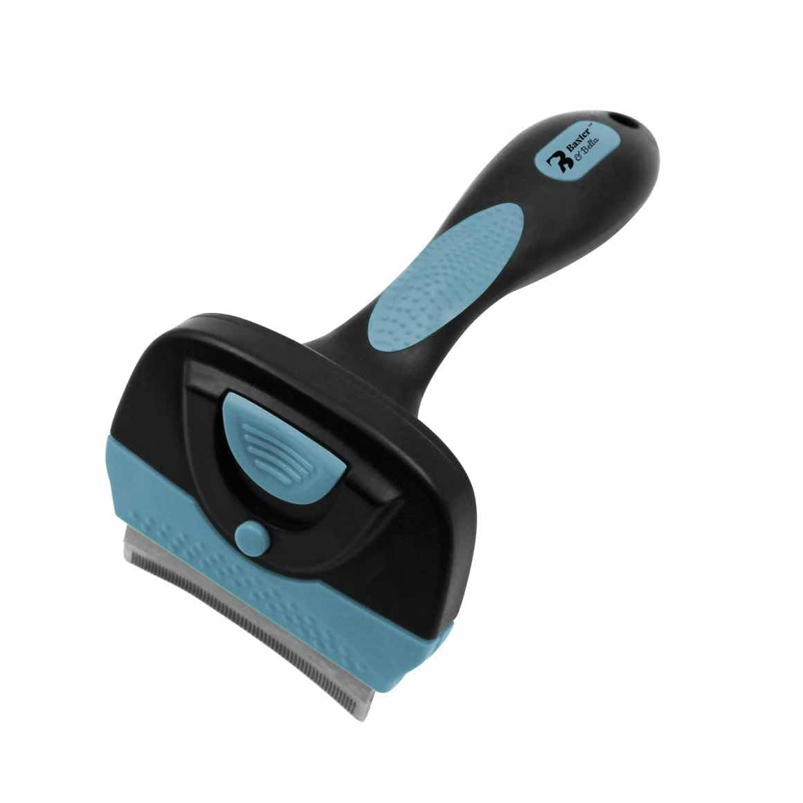 Self-Cleaning curved de-shedder