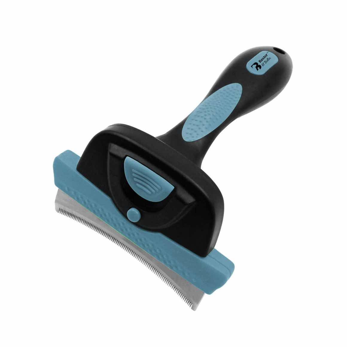 Self-Cleaning curved de-shedder