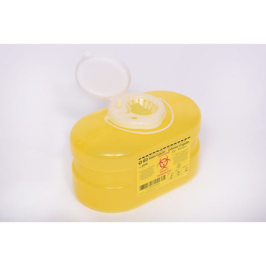 One-Piece Sharps Collectors with Funnel Cap