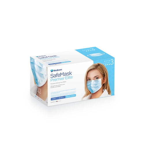 SafeMask Premier Elite earloop mask