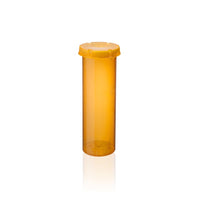 Vial for pharmaceuticals with push and turn cap Med-a-safe