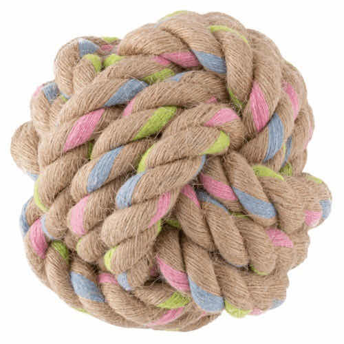 Chunky hemp rope ball