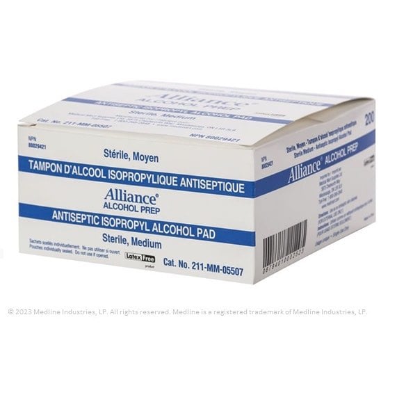 Alcohol prep Webcol - Medium