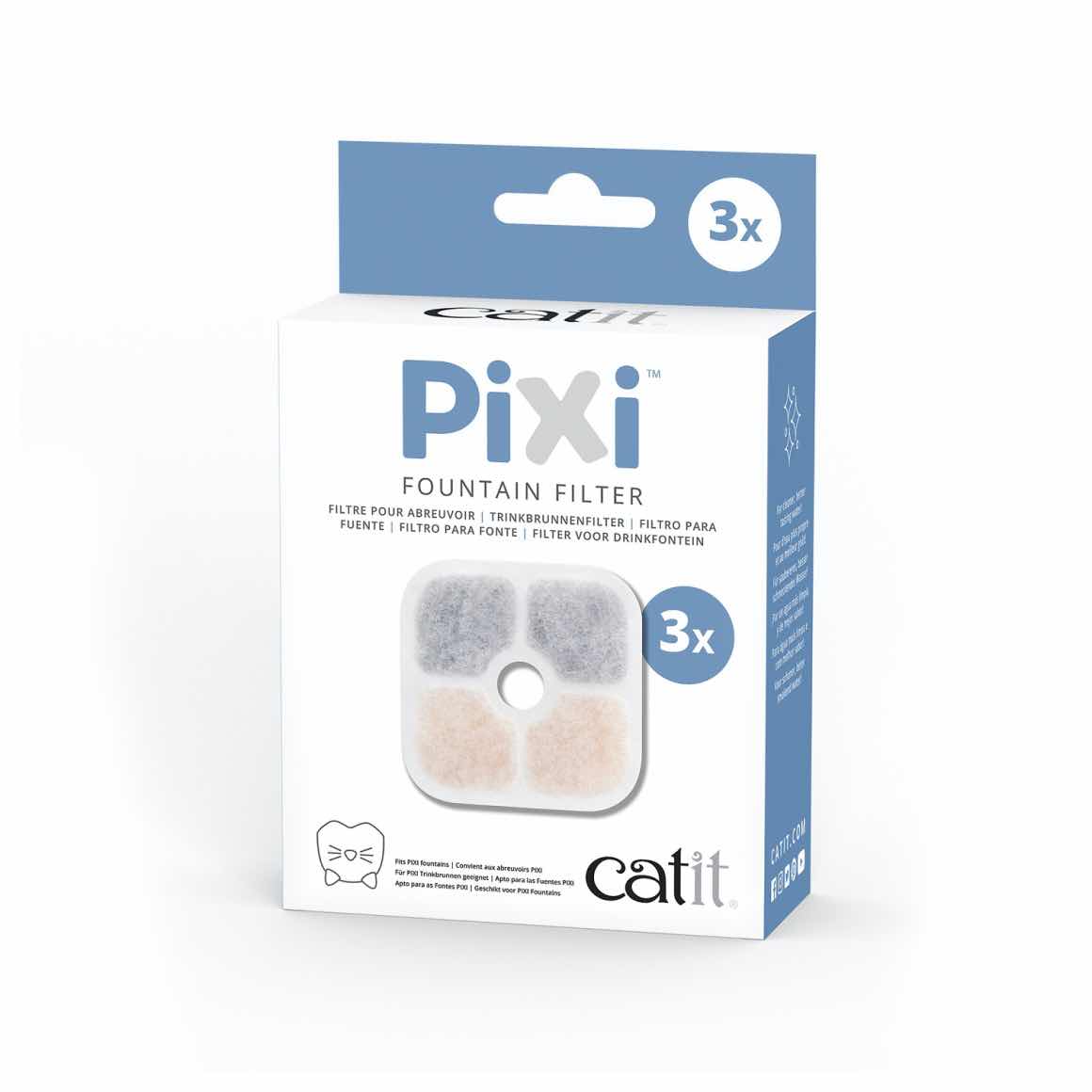 PIXI fountain filters