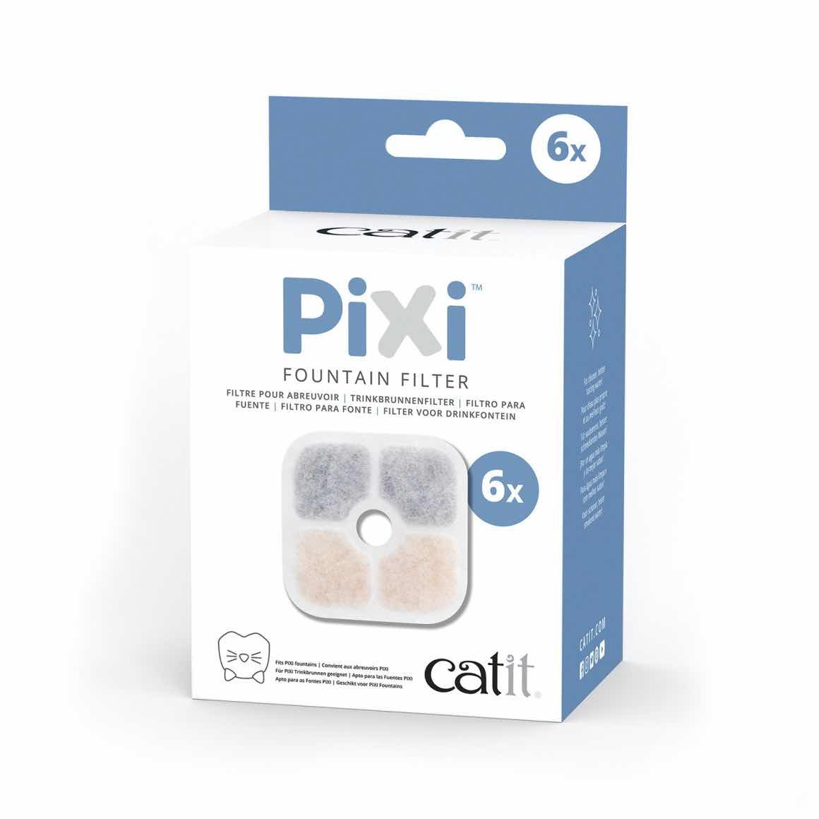 PIXI fountain filters