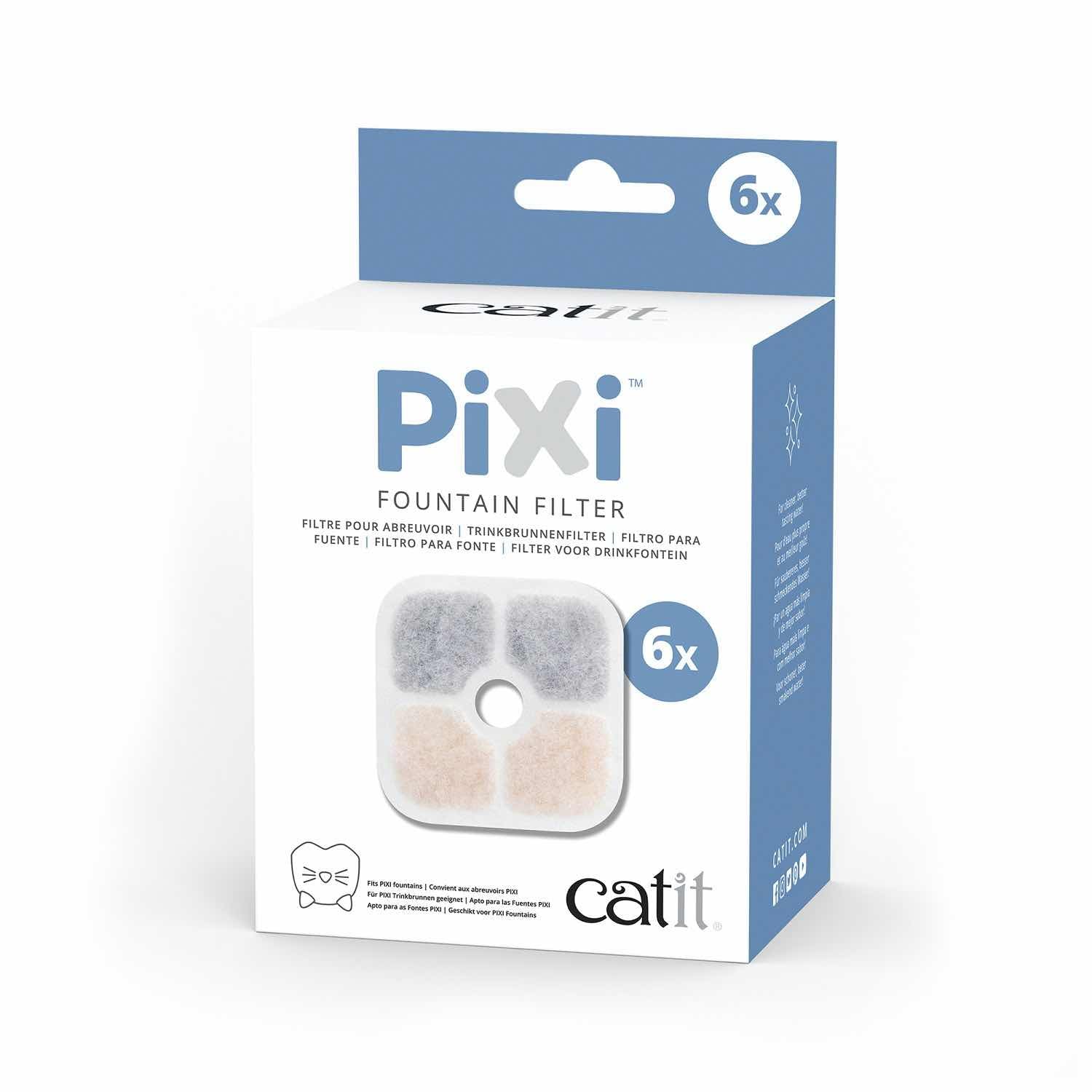 PIXI fountain filters