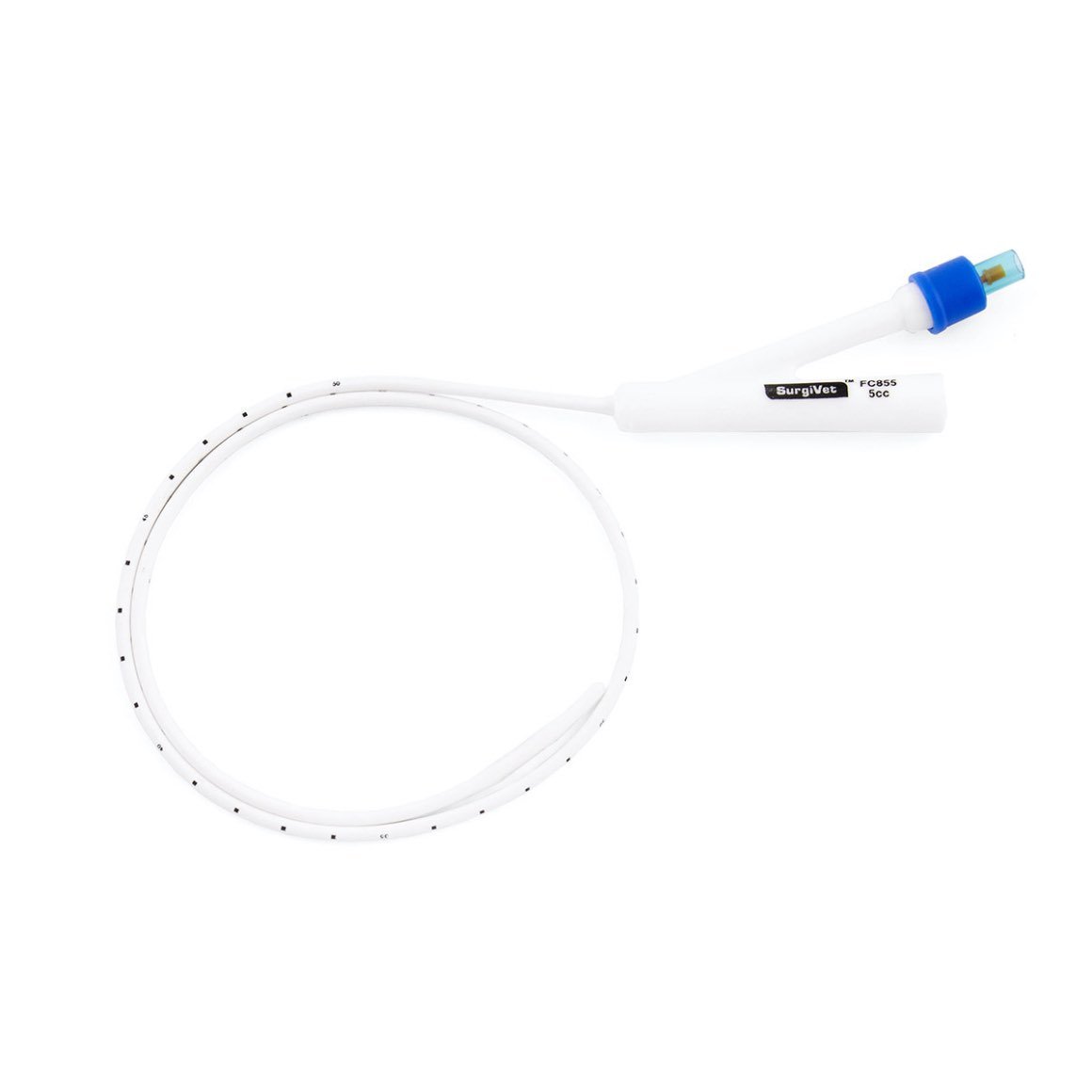 Catheter Surgivet Foley closed end with balloon cuff