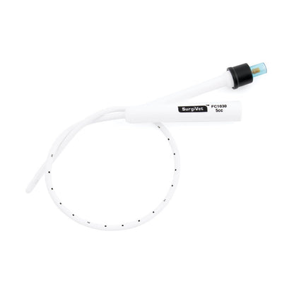 Catheter Surgivet Foley closed end with balloon cuff