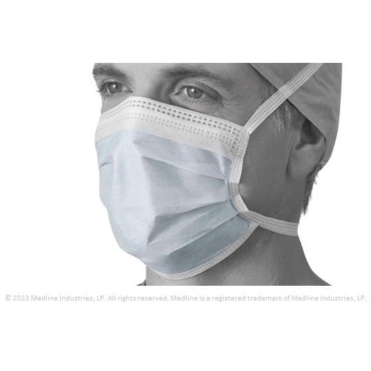 Secure-Gard fog-free surgical masks with ties