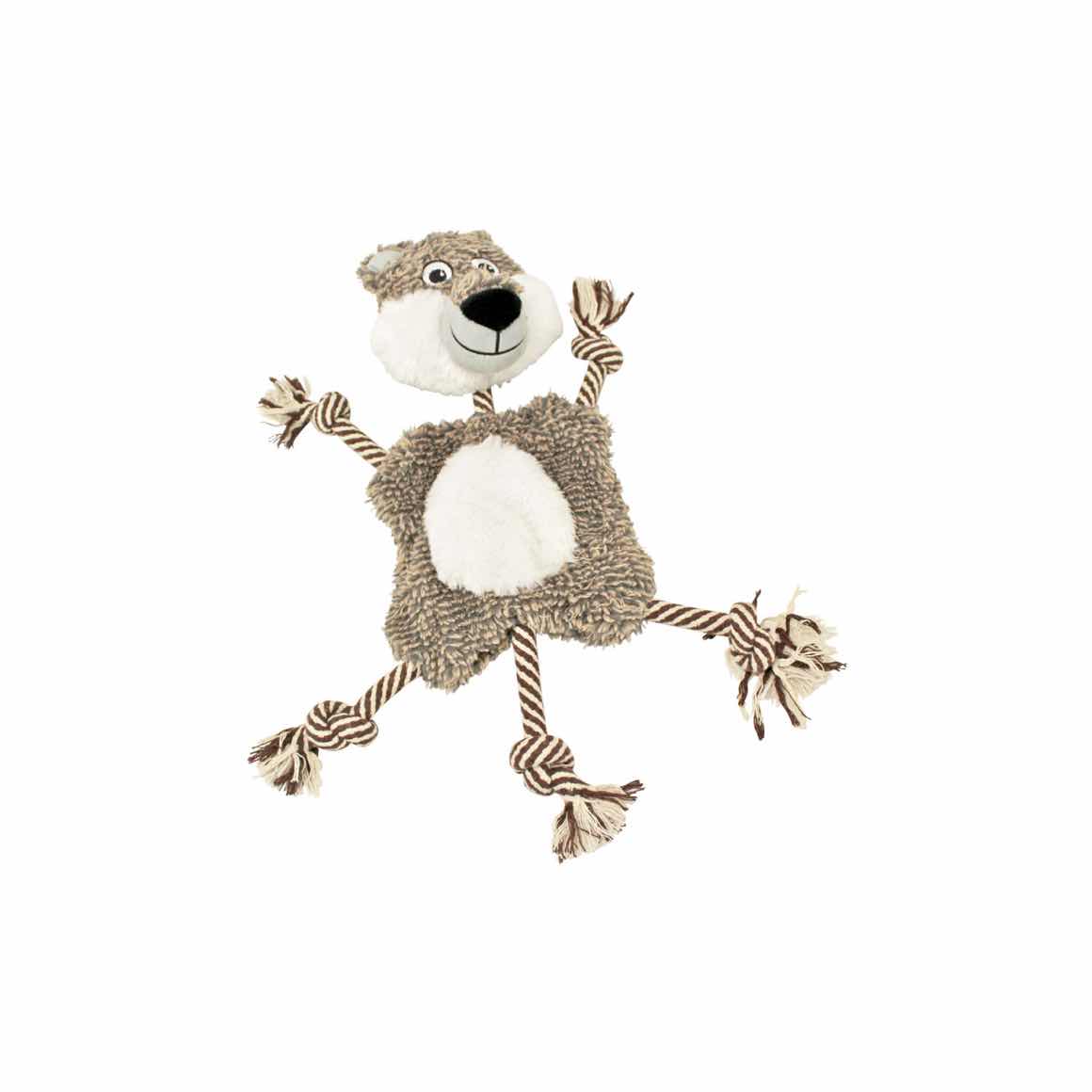 Rope skeleton dog toy