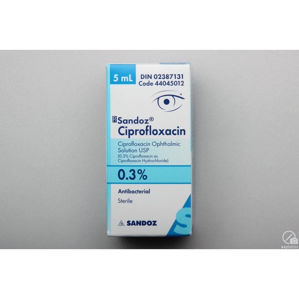 Ciprofloxacin ophthalmic solution