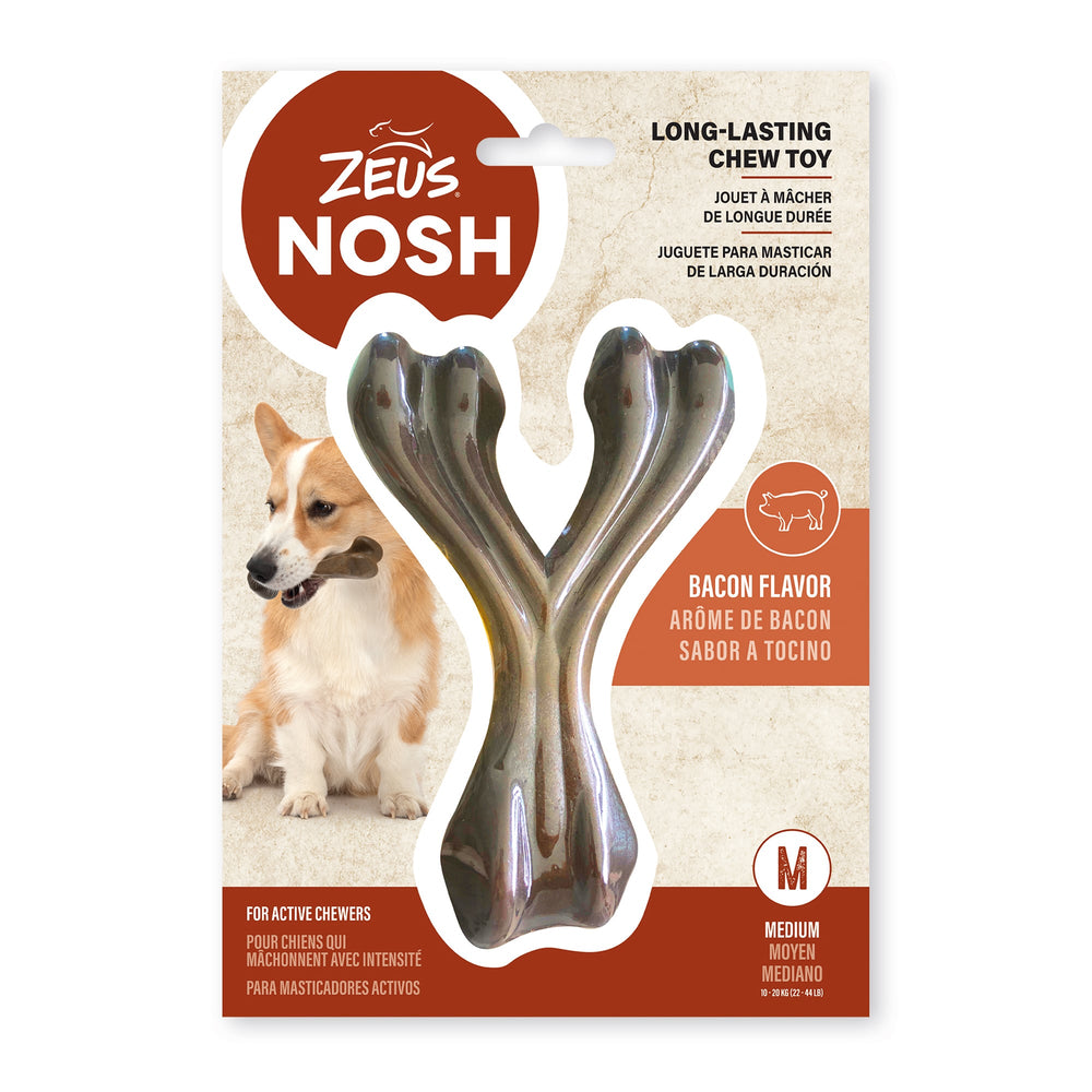 Nosh Wishbone strong chew dog toy