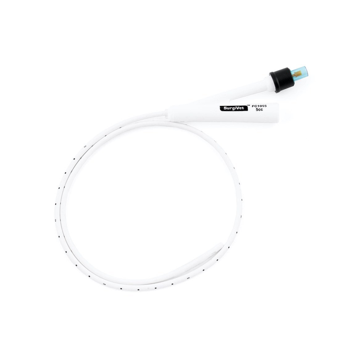 Catheter Surgivet Foley closed end with balloon cuff